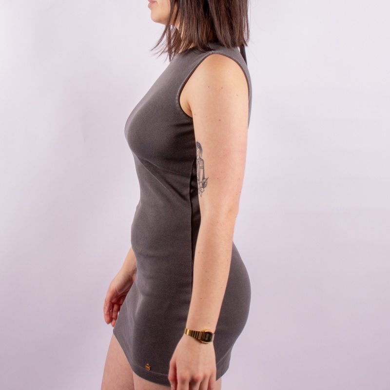 Vestido Rip Curl Cabana Surf Cinza Escuro